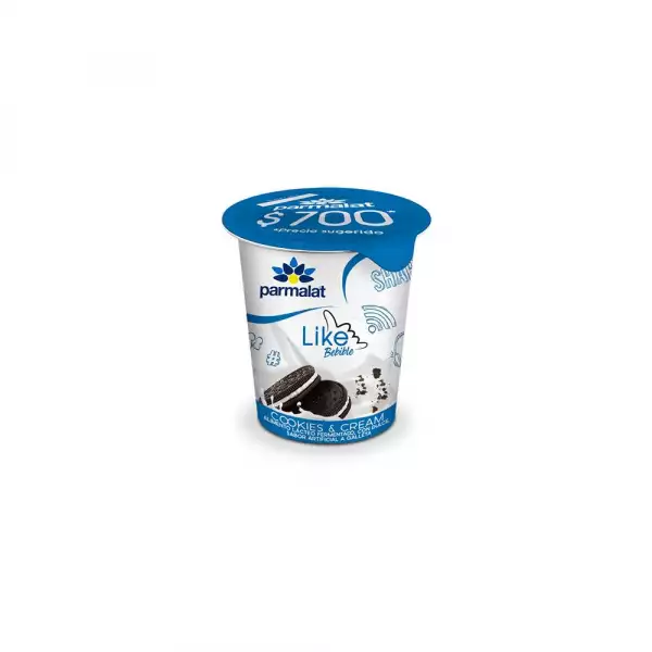 BEBIDA LÁCTEA PARMALAT VASO COOKIE AND CREAM X120g