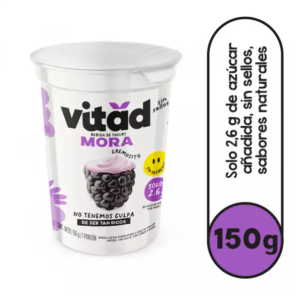 BEBIDA LACTEA VITAD MORA X150g