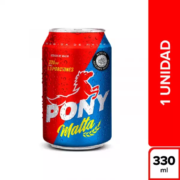 BEBIDA PONY MALTA LATA X330ml