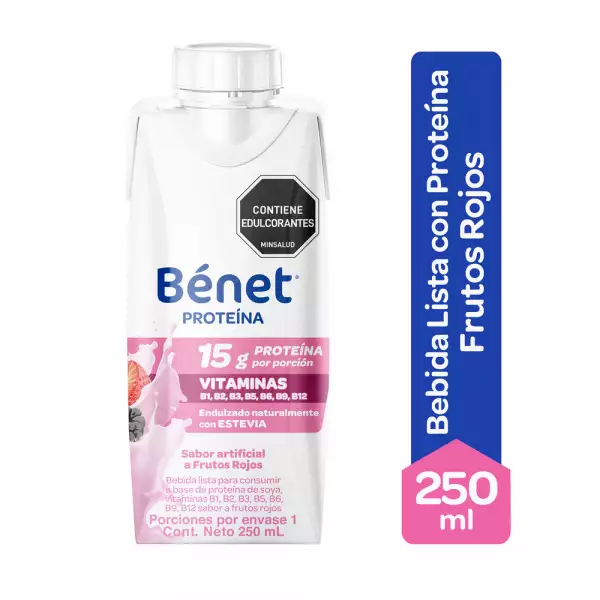 BENET FRUTOS ROJOS LIQUIDO X250ml