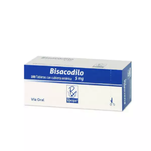 BISACODILO X5mg RECIPE X5s X20tab