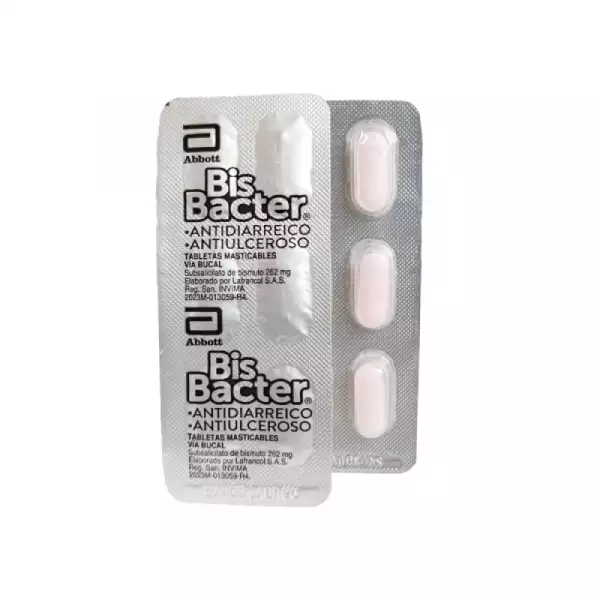 BISBACTER X262mg X6 TAB