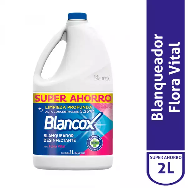 BLANQUEADOR BLANCOX FLORAL X2000ml