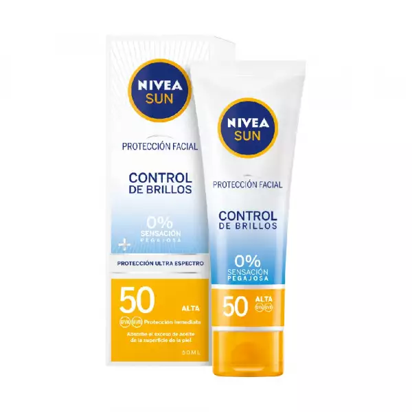 BLOQUEADOR NIVEA ANTI BRILLO FPS50 X50ml