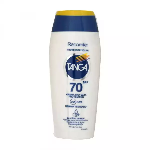 BLOQUEADOR TANGA SPF70 CREMA X220ml