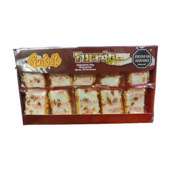 BOCADILLO D VELEZ TURRÓN BLANCO X150g