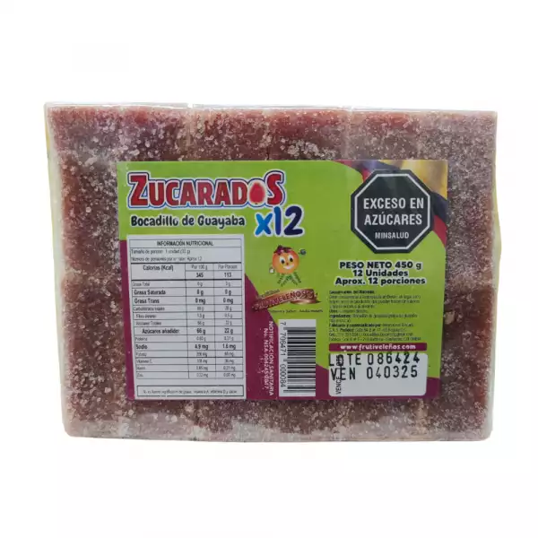 BOCADILLO D VELEZ ZUCARADOS X12U