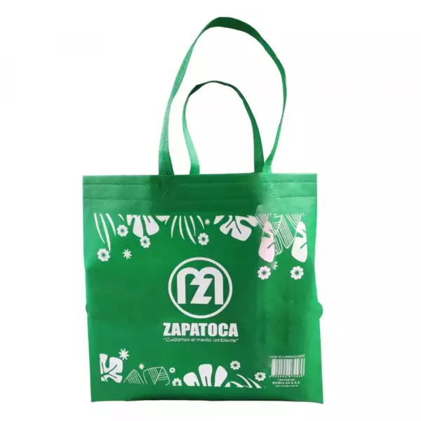 BOLSA TELA ZAPATOCA VERDE CAP10K