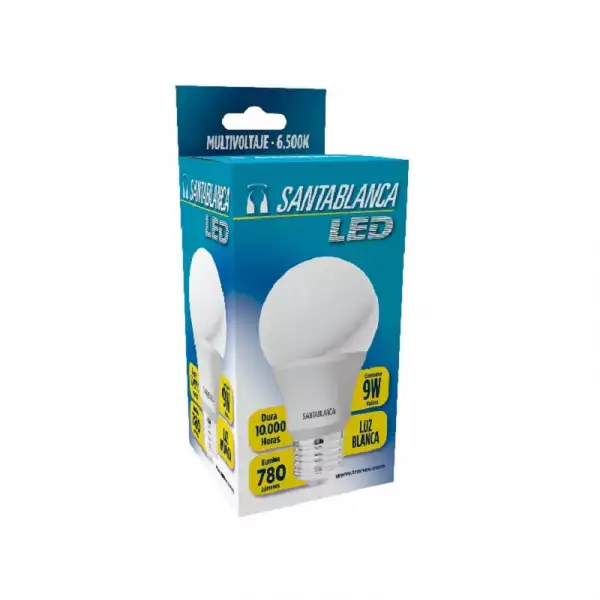 BOMBILLO STARLITE LED LUZ BLANCA X9W