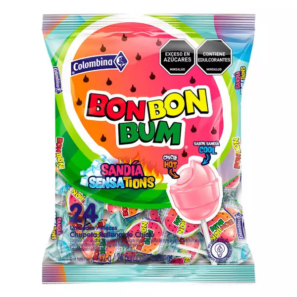 BON BON BUM SENSATIONS X24 X18g