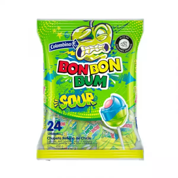 BON BON BUM SOUR X24 X432g - Mercado Zapatoca