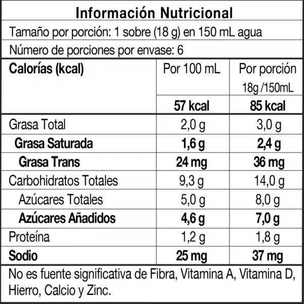 CAFÉ COLCAFÉ CAPPUCCINO CLÁSICO X6U X18g