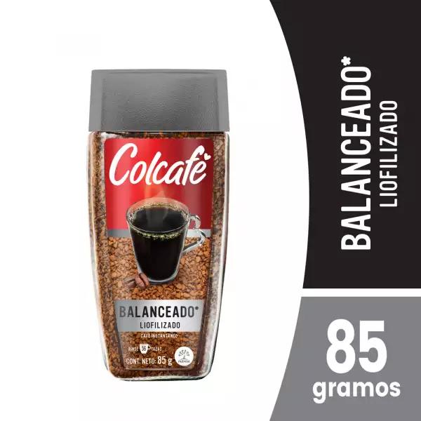 CAFÉ GRANULADO COLCAFÉ BALANCEADO X85g