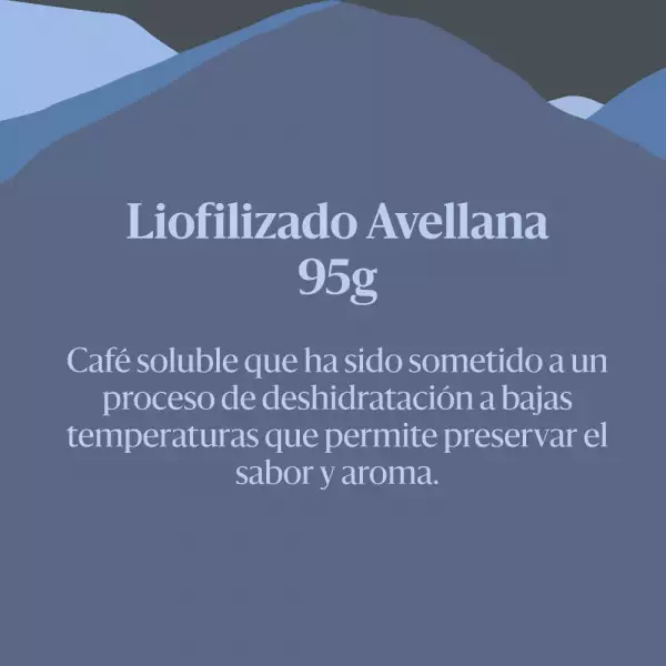 CAFÉ GRANULADO JUAN VALDEZ AVELLANA X95g