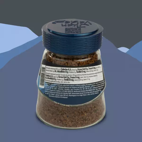 CAFÉ GRANULADO JUAN VALDEZ AVELLANA X95g