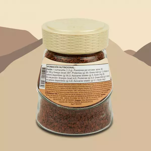 CAFÉ GRANULADO JUAN VALDEZ VANICANELA X95g