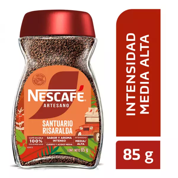 CAFÉ GRANULADO NESCAFÉ SANTUARIO RISARALDA X85g