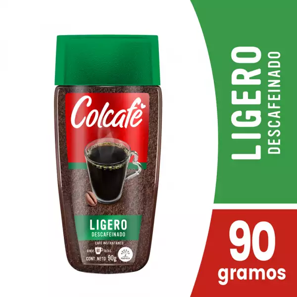 CAFÉ INSTANTANEO DESCAFEINADO COLCAFÉ X90g
