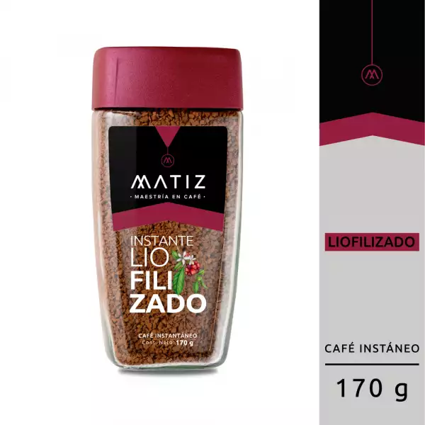 CAFÉ INSTANTANEO MATIZ LIOFILIZADO X170g