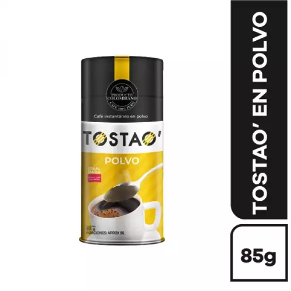 CAFÉ INSTANTANEO TOSTAO X85g
