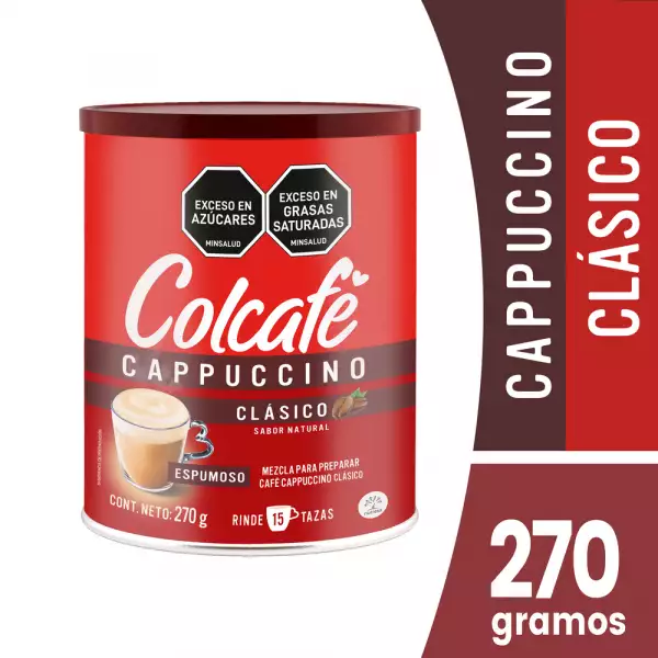 CAFE MIX INST COLCAFE CAPPUCCINO CLASICO X270g