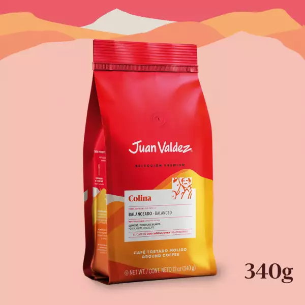CAFÉ TOSTADO JUAN VALDEZ COLINA X340g