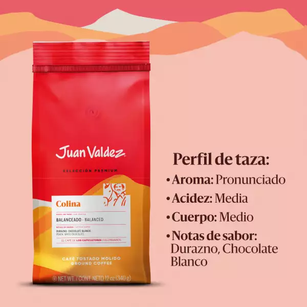 CAFÉ TOSTADO JUAN VALDEZ COLINA X340g