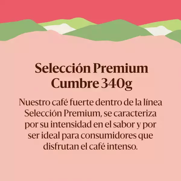 CAFÉ TOSTADO JUAN VALDEZ CUMBRE X340g