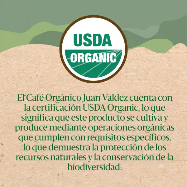 CAFÉ TOSTADO JUAN VALDEZ ORGANICO X283g