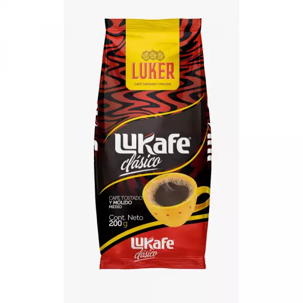 CAFÉ TOSTADO LUKAFE CLÁSICO X200g