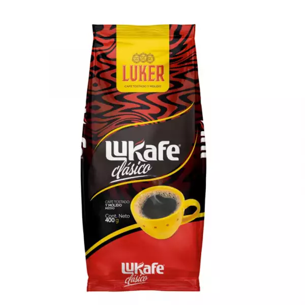 CAFÉ TOSTADO LUKAFE CLÁSICO X400g