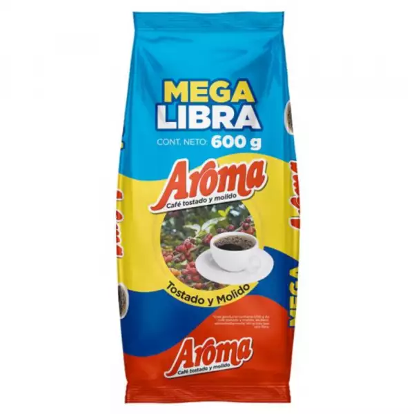 CAFÉ TOSTADO MOLIDO AROMA X600g