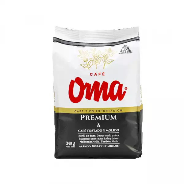 CAFÉ TOSTADO OMA PREMIUM X340g