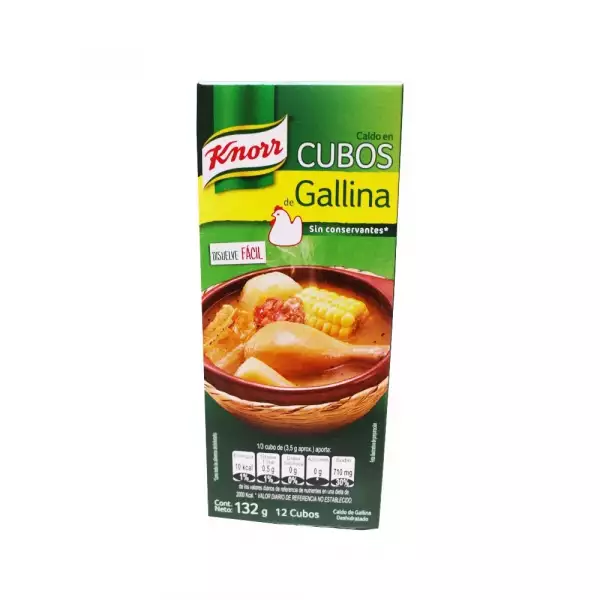 CALDO KNORR GALLINA X12U X11g