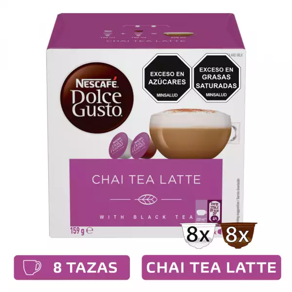 CÁPSULA DOLCE GUSTO CHAI TEA X159g