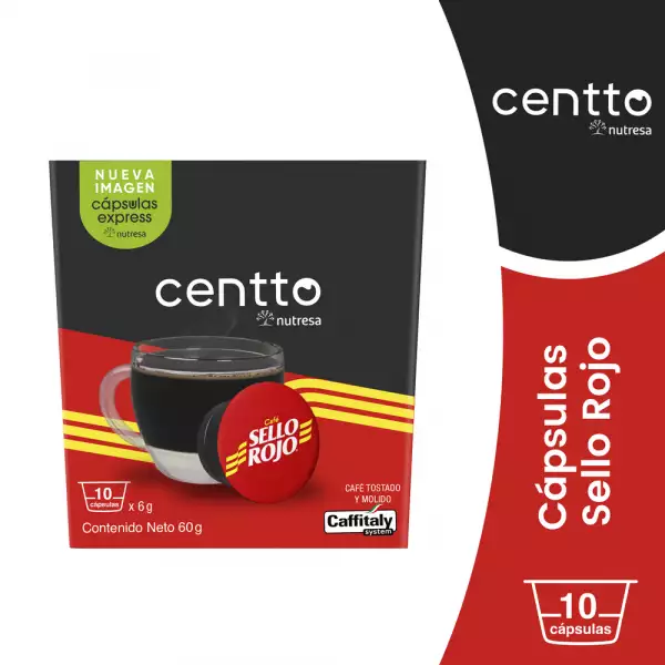 CAPSULA EXPRESS CENTTO SELLO ROJO X60g