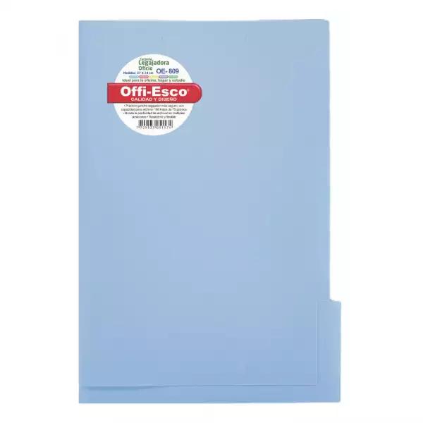 CARPETA OFFI-ESCO LEGAJADORA OFICIO 809