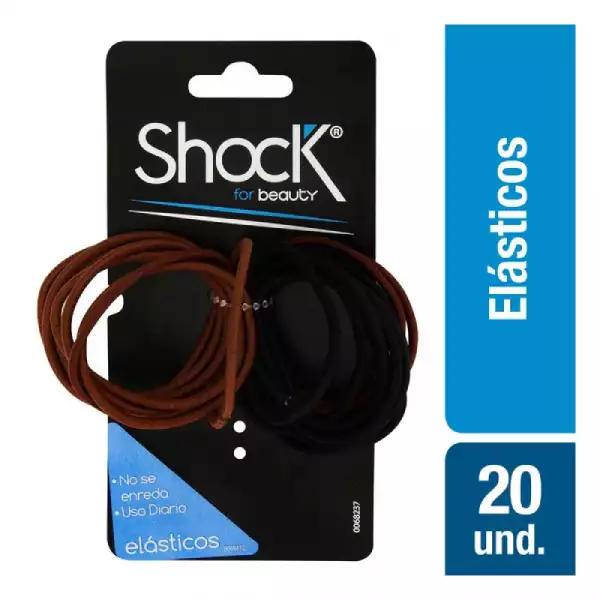 CAUCHO SHOCK BASIC NEGRO X20U