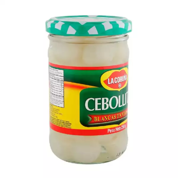 CEBOLLITAS CORUÑA BLANCA X250g
