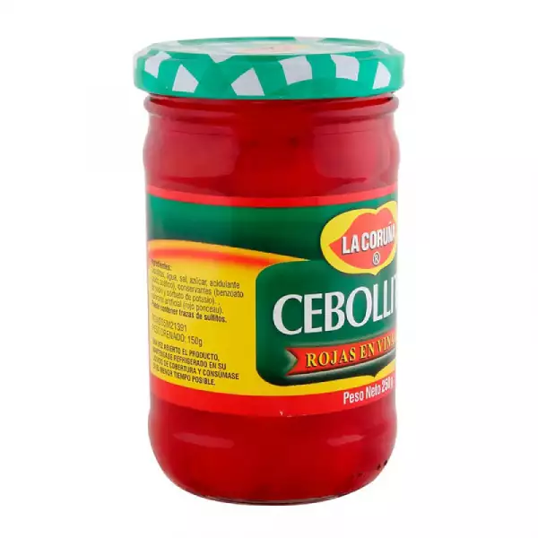 CEBOLLITAS CORUÑA ROJA X250g