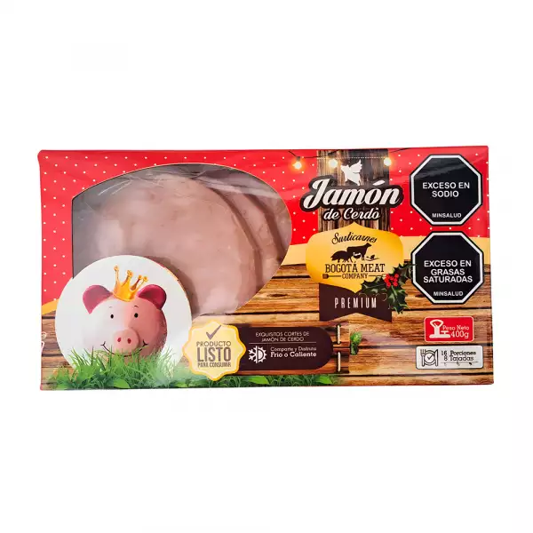 CENA NAVIDAD SURTICARNES JAMON CERDO CAJA X400g