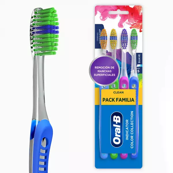 CEPILLO DENTAL ORAL B INDICATOR COLOR X4U