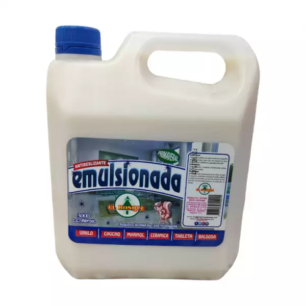 CERA EL BOSQUE EMULSIONADA GALÓN X3000ml
