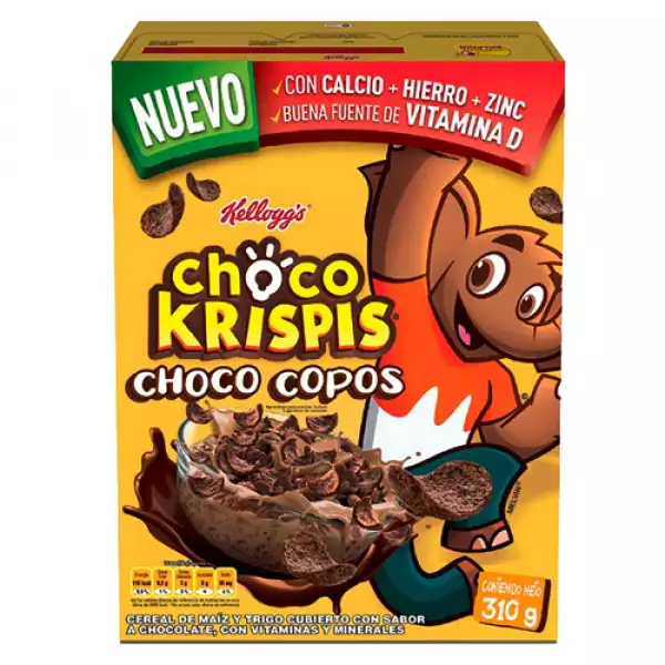 CEREAL KELLOGGS CHOCO COPOS X310g