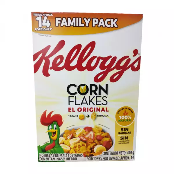 CEREAL KELLOGGS CORN FLAKES X410g