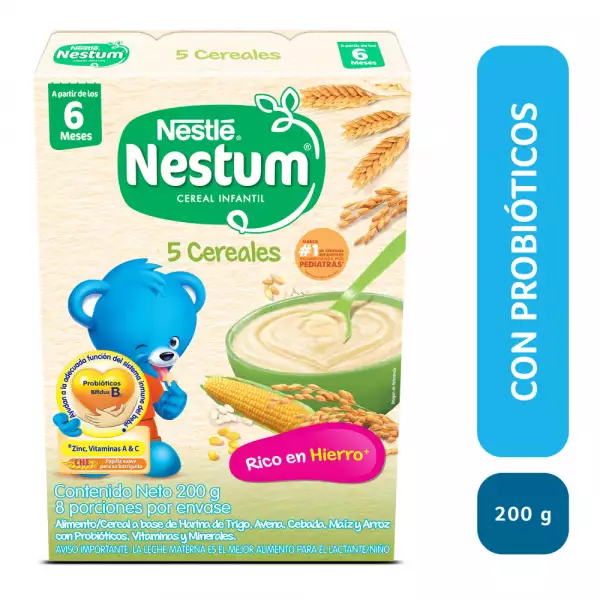 CEREAL NESTUM 5 CEREALES X200g