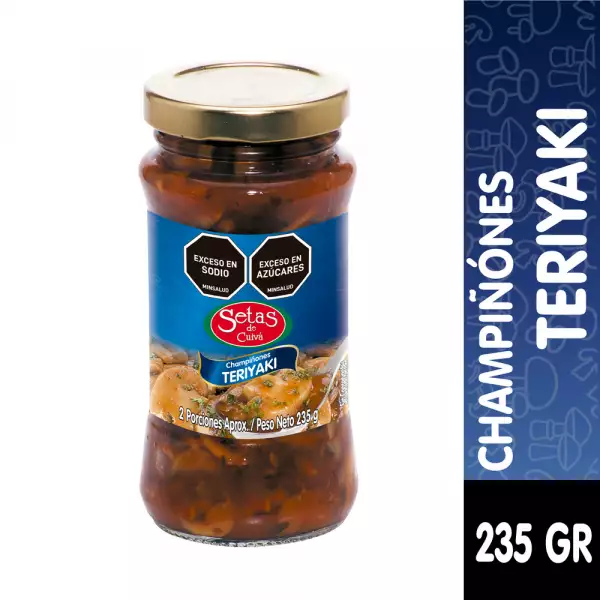 CHAMPIÑONES SETAS TERIYAKI X235g