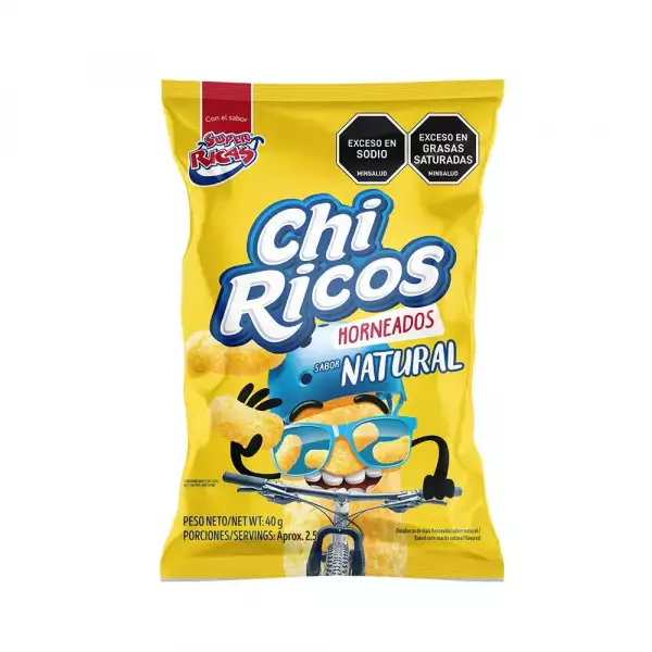 CHIRICOS SUPER RICAS NATURAL X40g