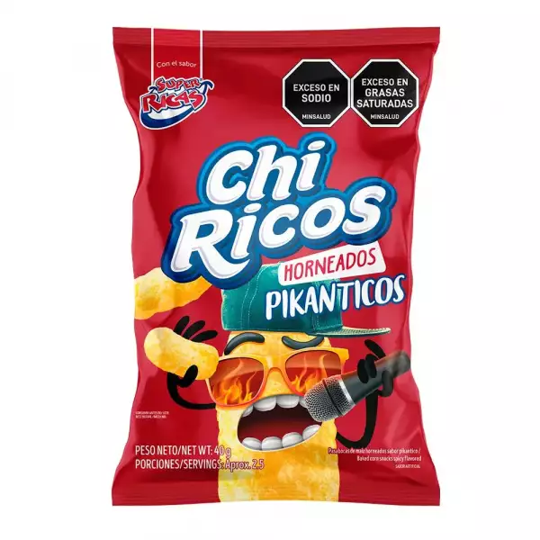 CHIRICOS SUPER RICAS PIKANTICO X40g