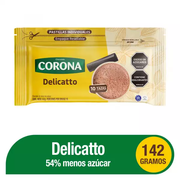 CHOCOLATE CORONA DELICATTO X142g